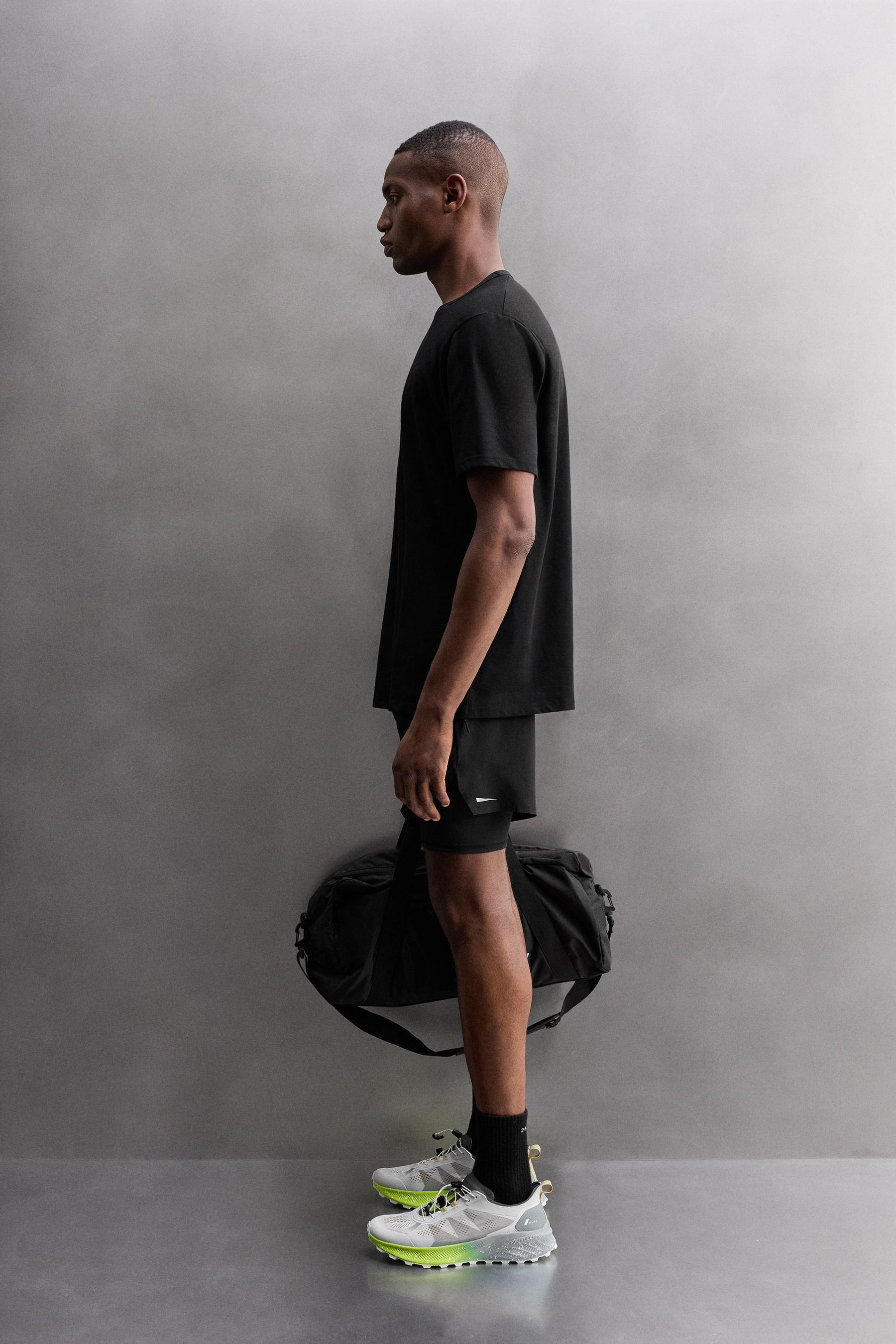 COTTON BLEND TECHNICAL T-SHIRT - Image 4