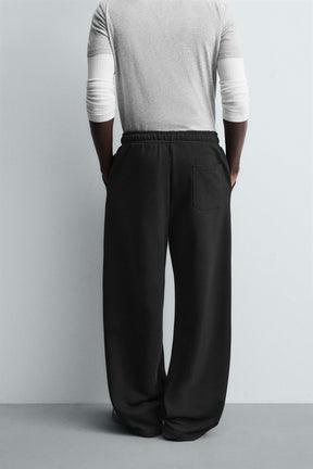 BASIC WIDE-LEG JOGGERS - Image 3