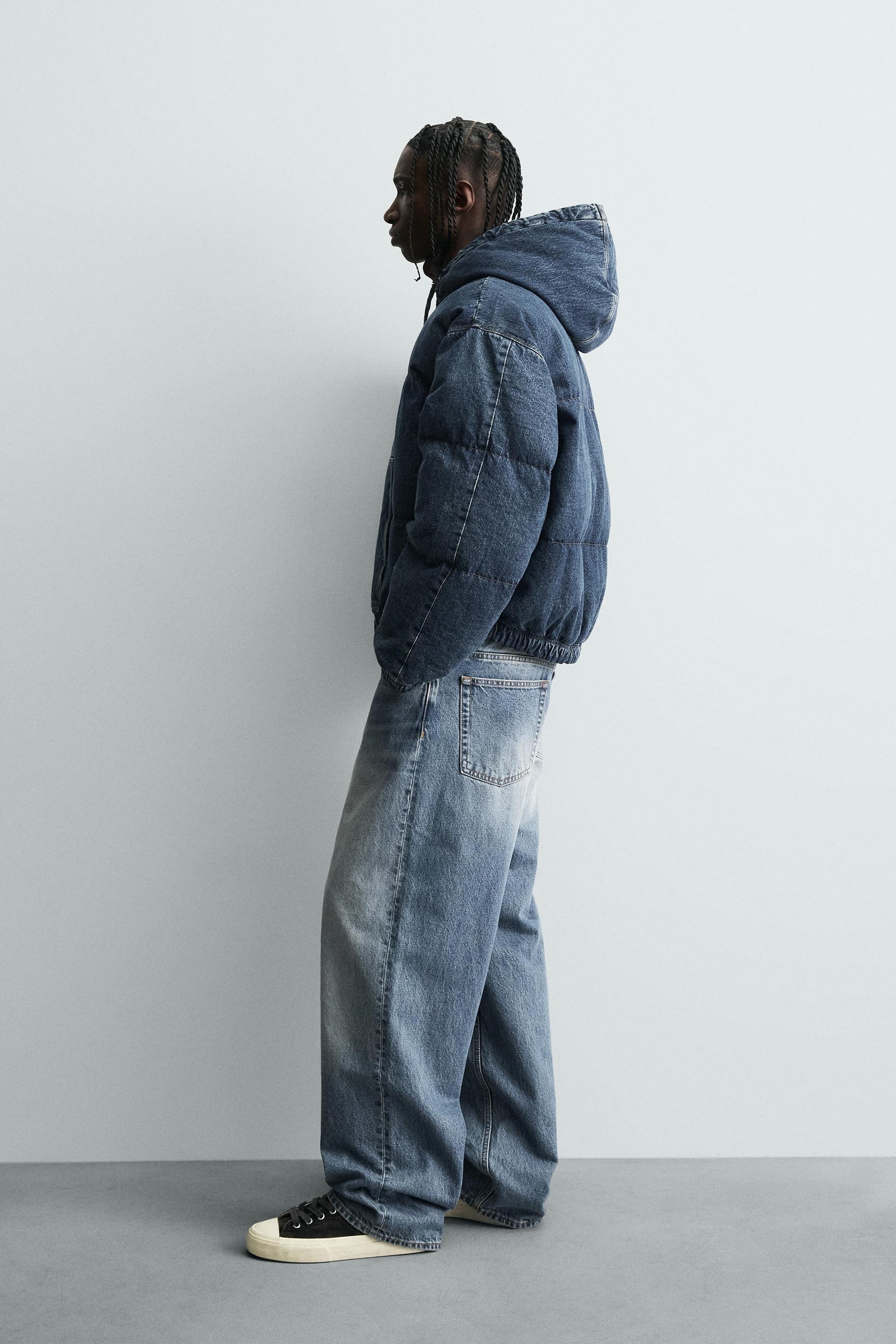 QUILTED DENIM JACKET - Image 4