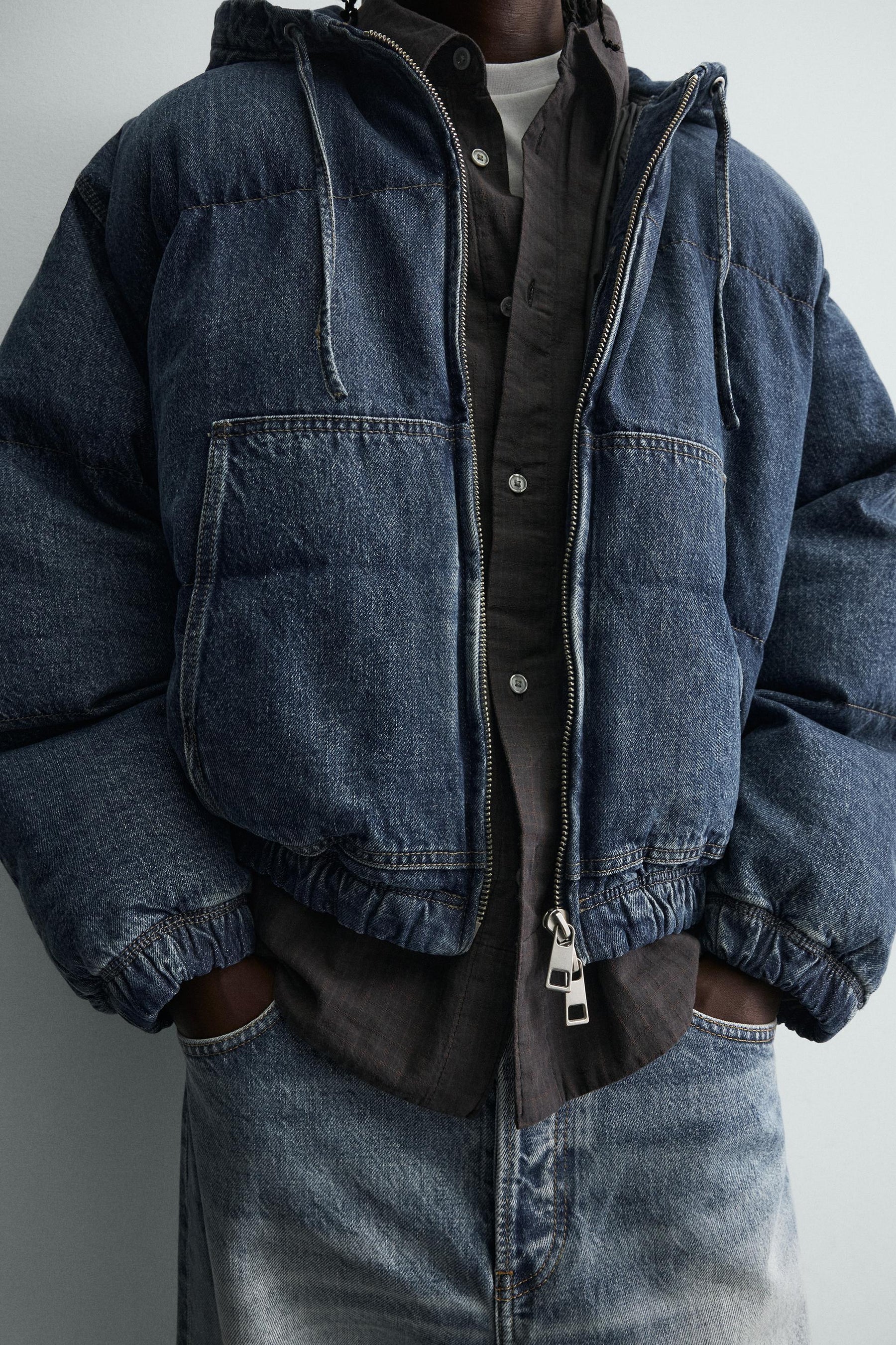 QUILTED DENIM JACKET - Image 5