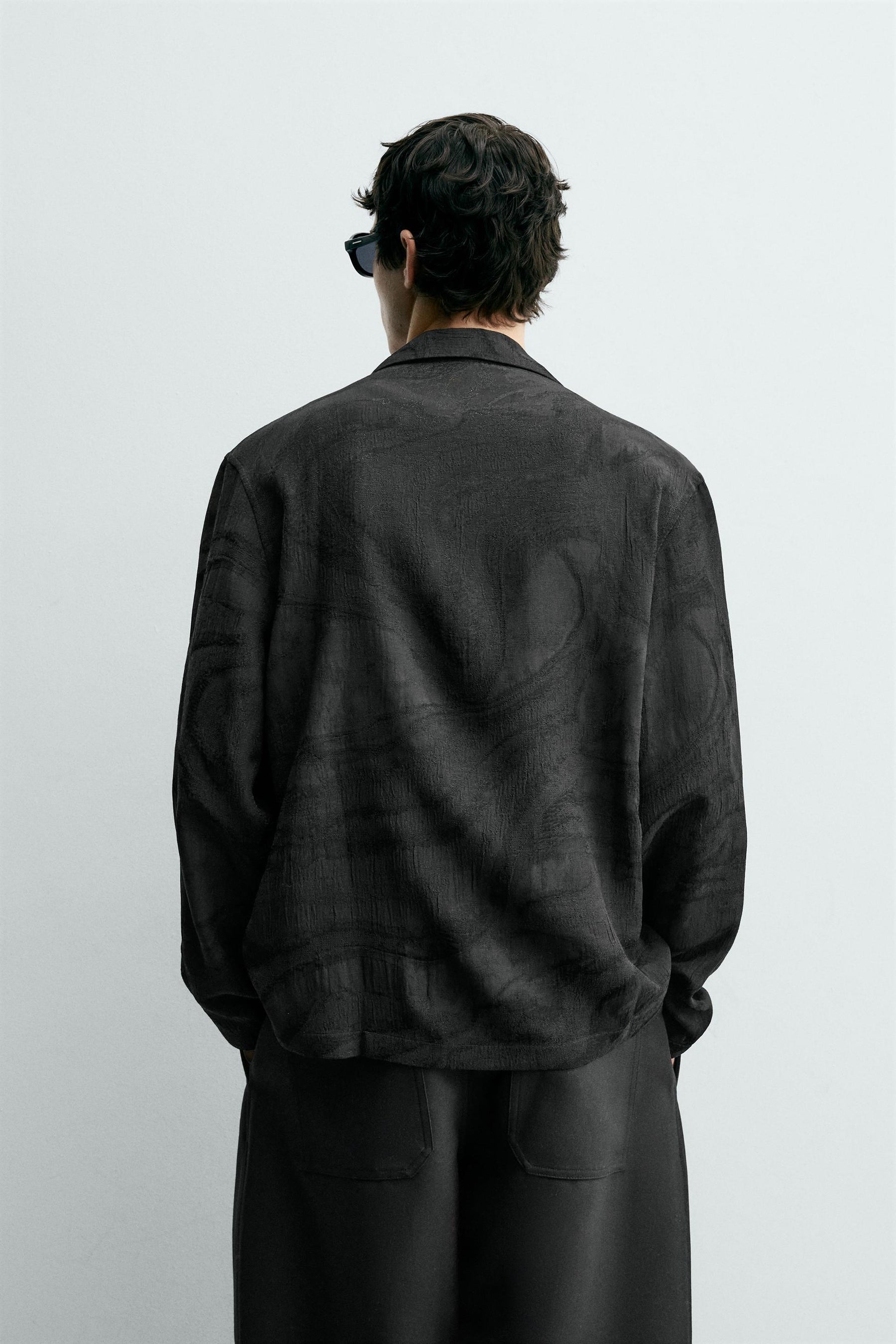 FLOWING JACQUARD SHIRT - Image 3