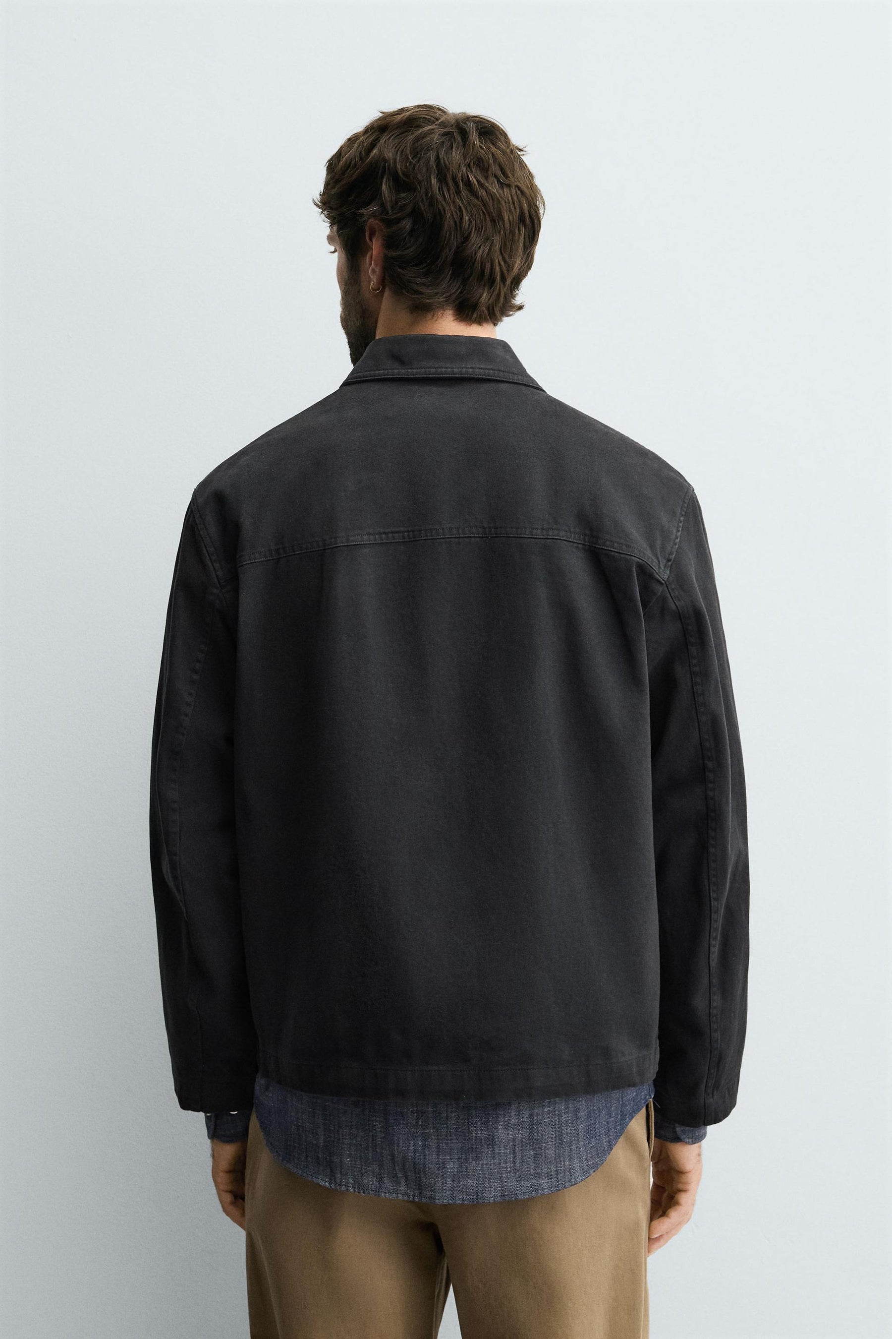 LIGHTWEIGHT TWILL JACKET - Image 3
