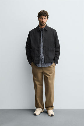 LIGHTWEIGHT TWILL JACKET - Image 1