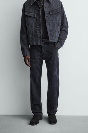 STRAIGHT-LEG CORDUROY TROUSERS - Image 2