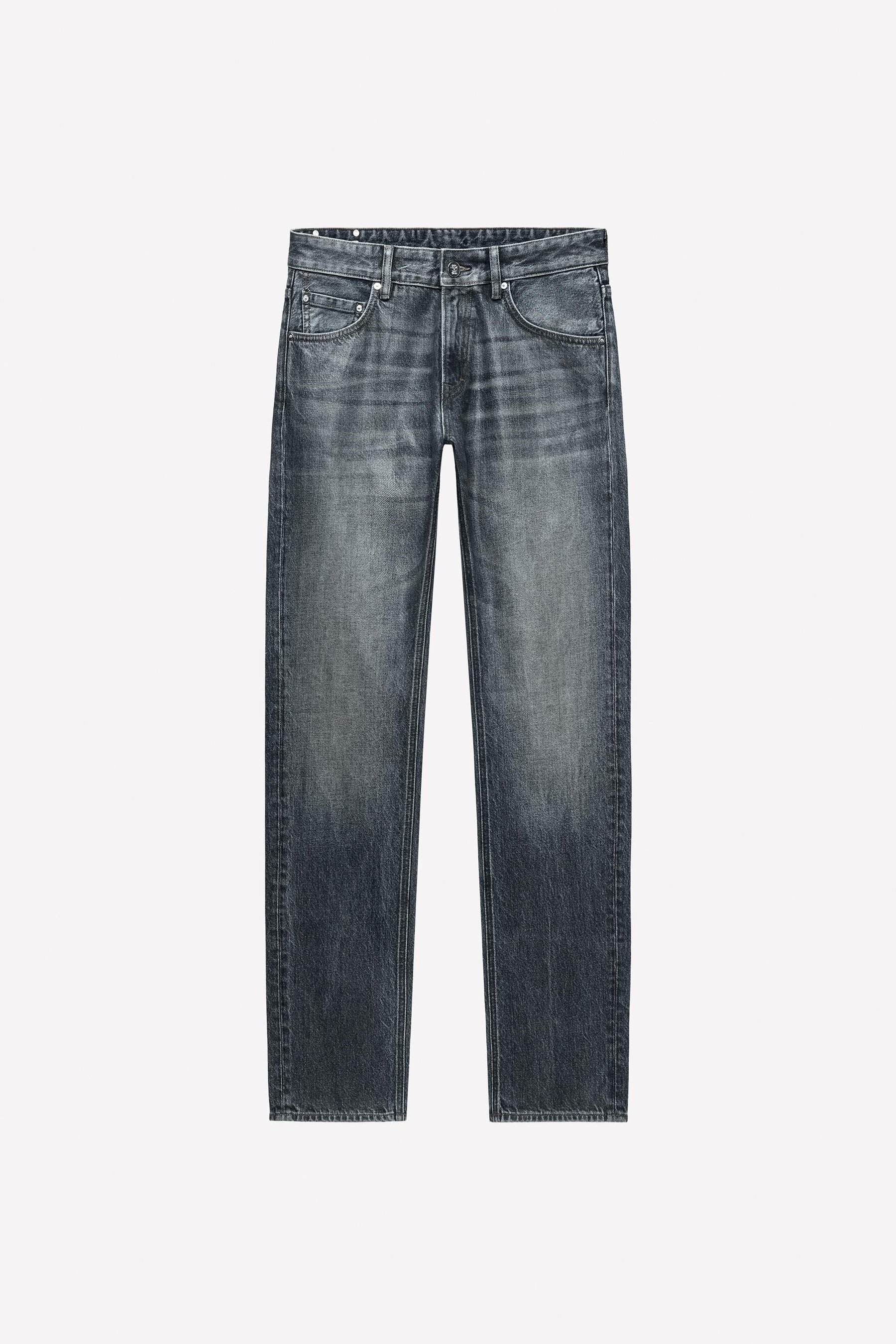 WAXED SLIM FIT JEANS LUDOVIC DE SAINT SERNIN x - Image 1