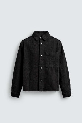 Jacquard Denim Shirt