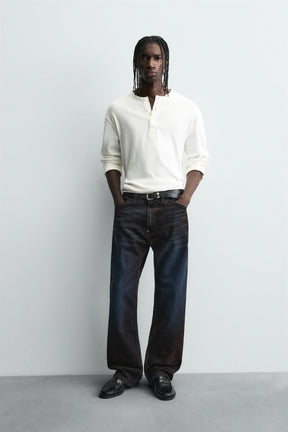 BAGGY FIT JEANS WITH VISCOSE - Image 1