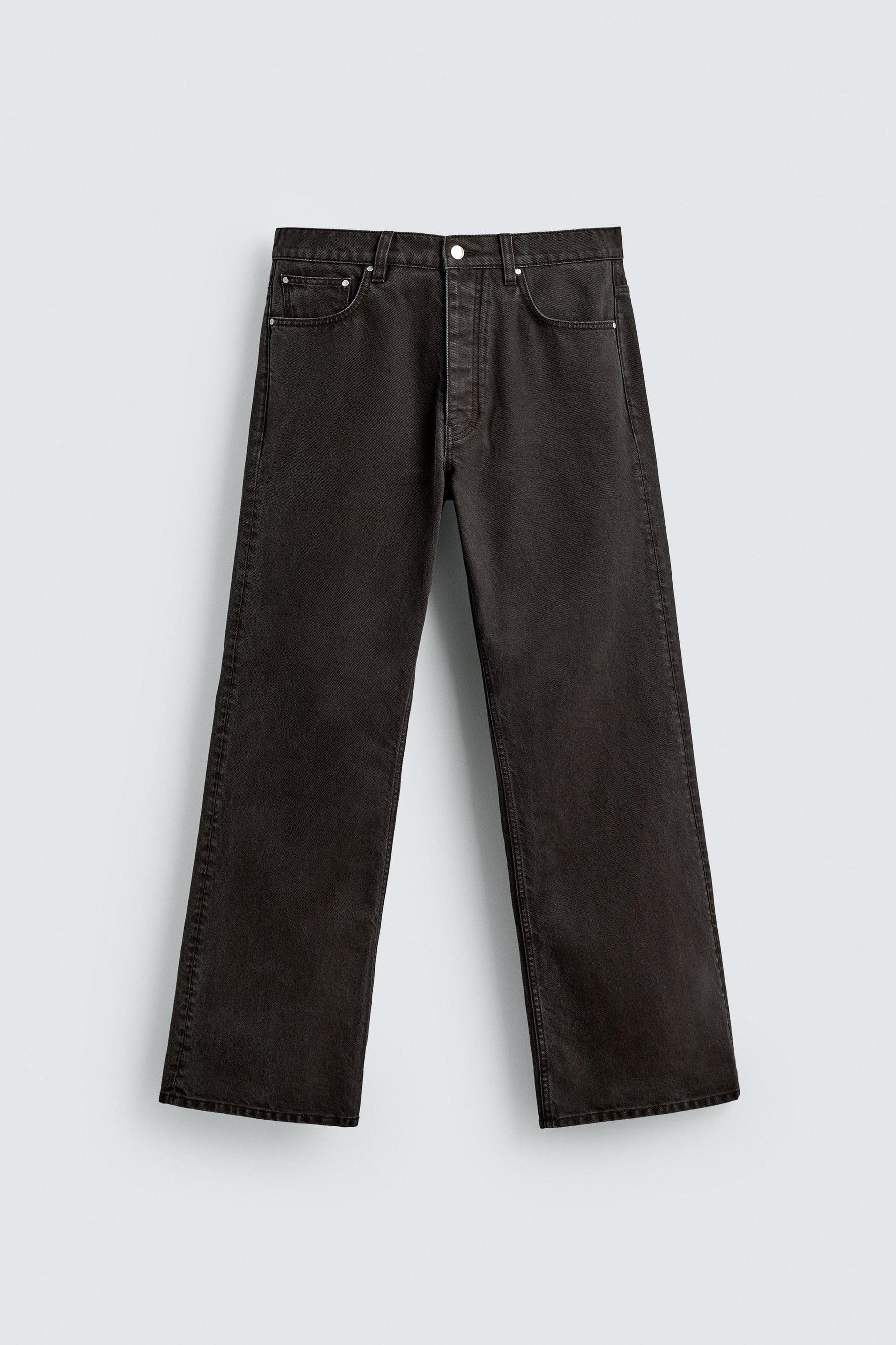 WAXED FLARE FIT JEANS - Image 6