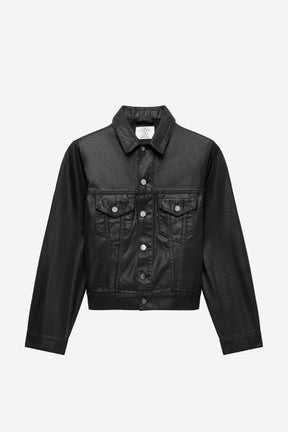WAXED DENIM JACKET