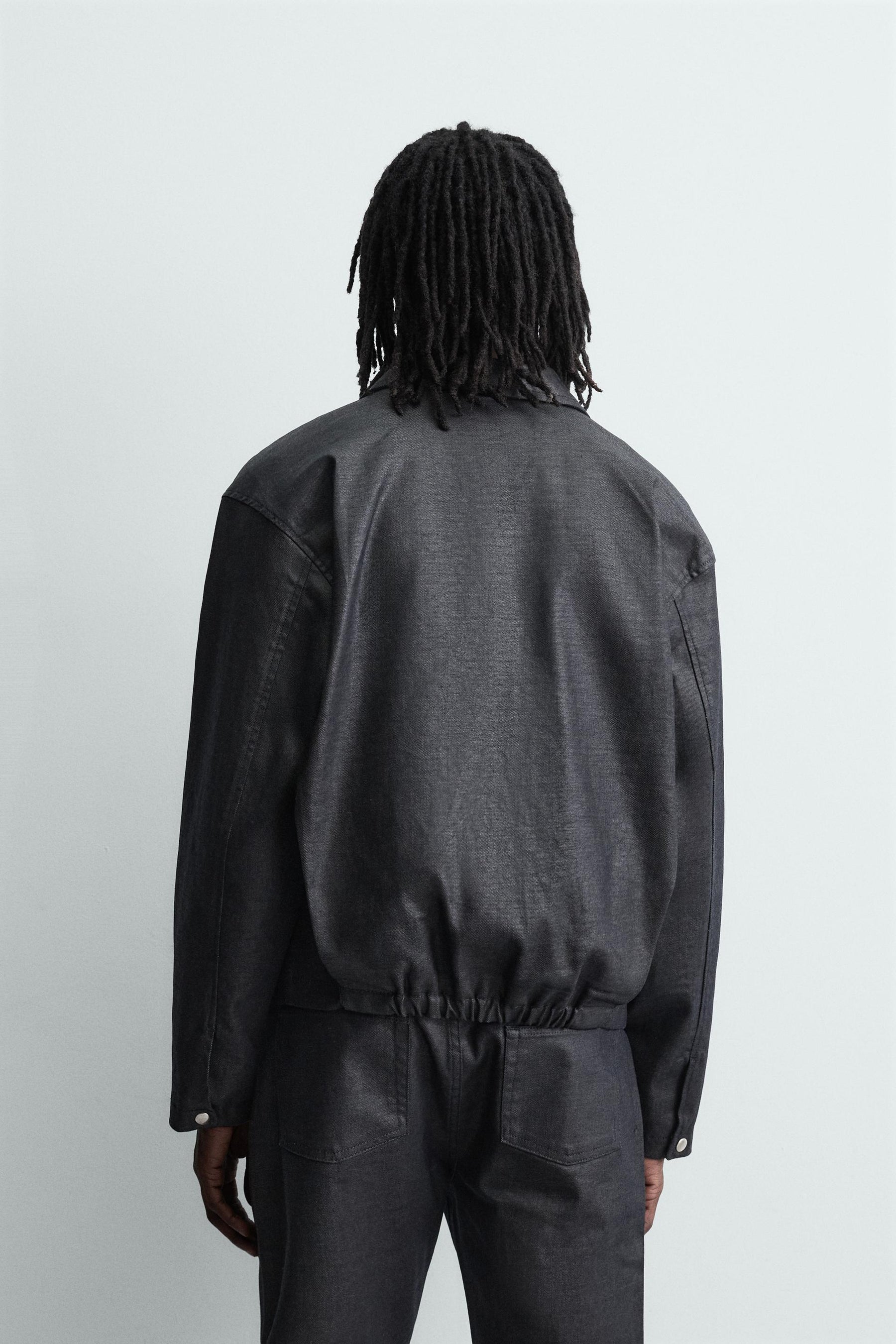 BOXY FIT STUDDED JACKET - Image 3