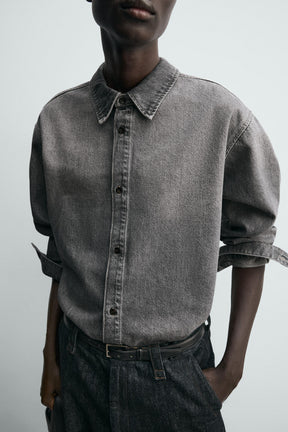 Washed Denim Shirt