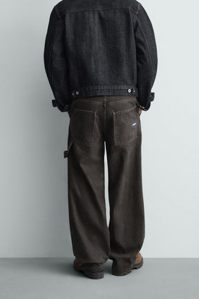 Striped Relaxed Trousers