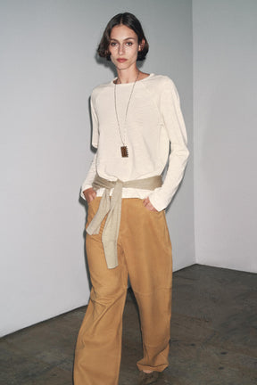 COTTON RAGLAN T-SHIRT