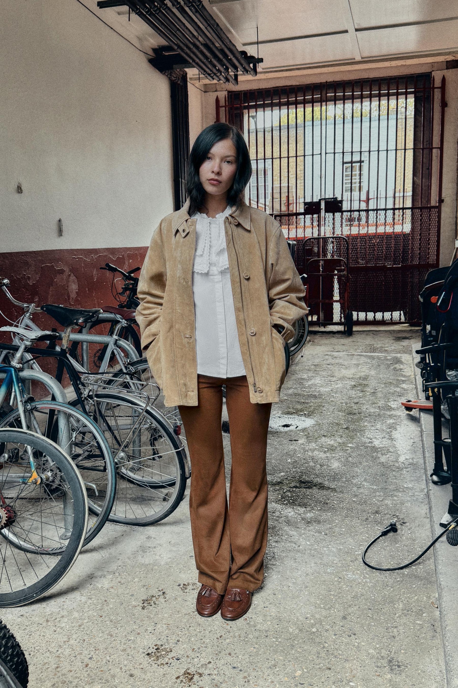 EMBROIDERED POPLIN SHIRT