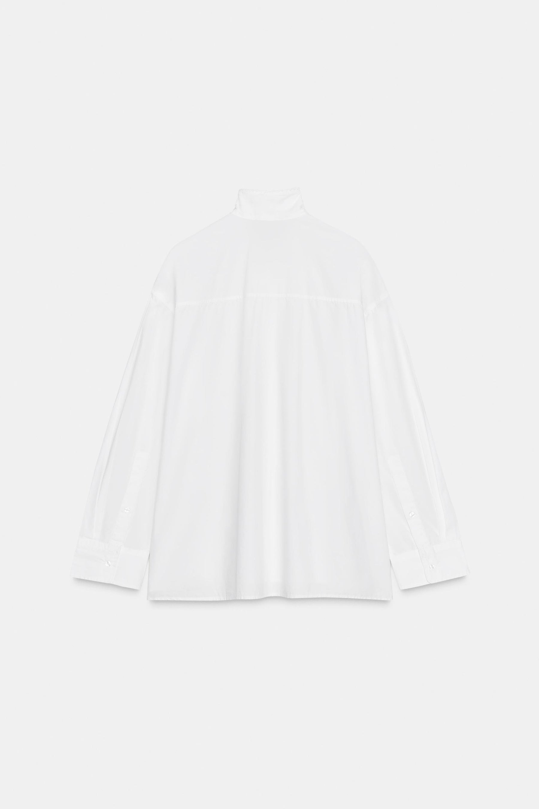 Oversized Poplin Shirt with