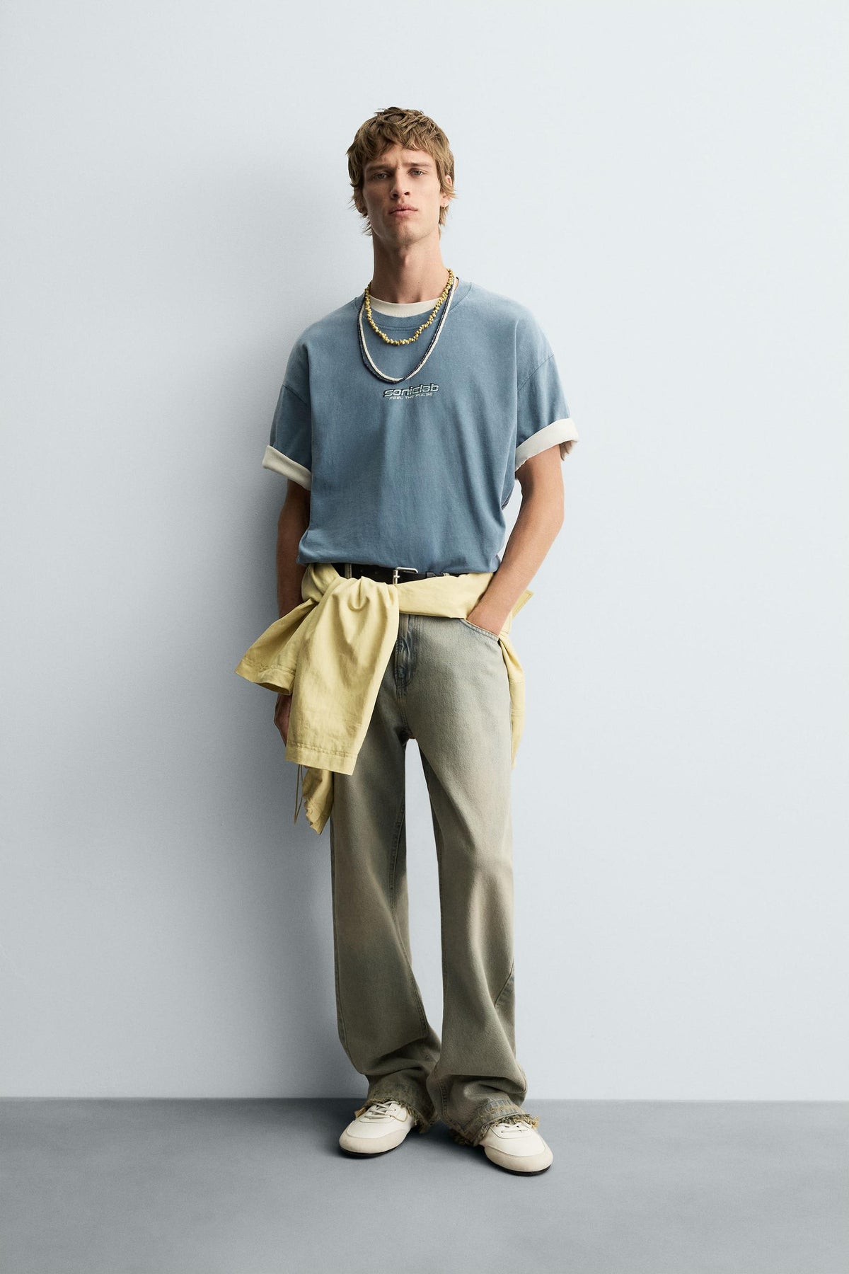 WASHED GRAPHIC T-SHIRT - Image 1