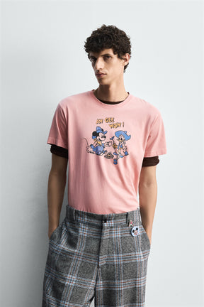 MICKEY + DONALD HARRY LAMBERT FOR X DISNEY T-SHIRT - Image 2