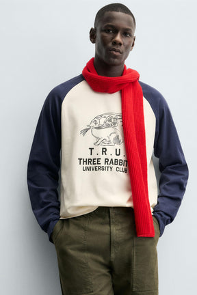 COLOUR BLOCK RABBIT T-SHIRT - Image 6