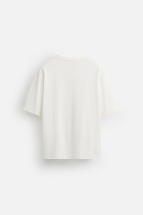 CONTRAST EMBROIDERED T-SHIRT - Image 6