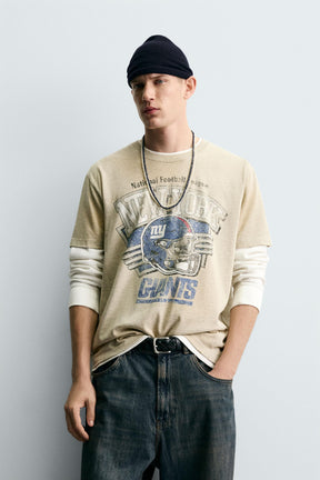 WASHED NFL NEW YORK GIANTS T-SHIRT - Image 2