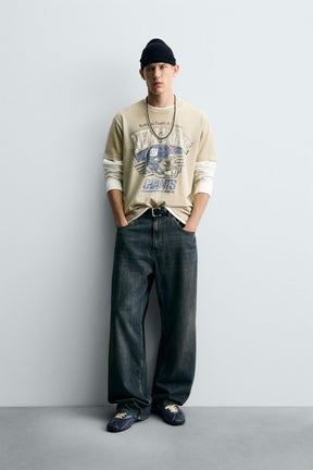 WASHED NFL NEW YORK GIANTS T-SHIRT - Image 1