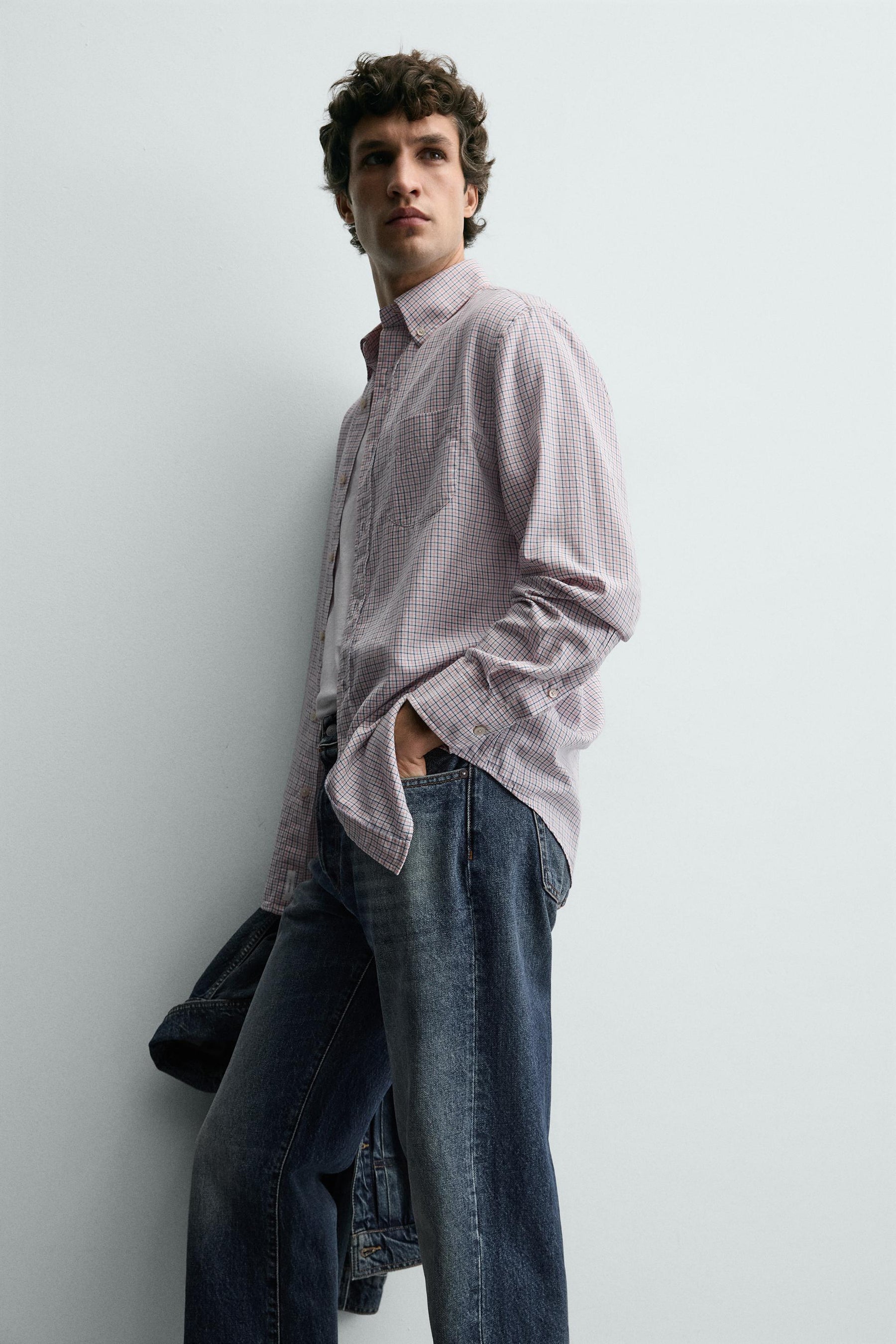 CHECK SHIRT WITH POCKET - Image 6