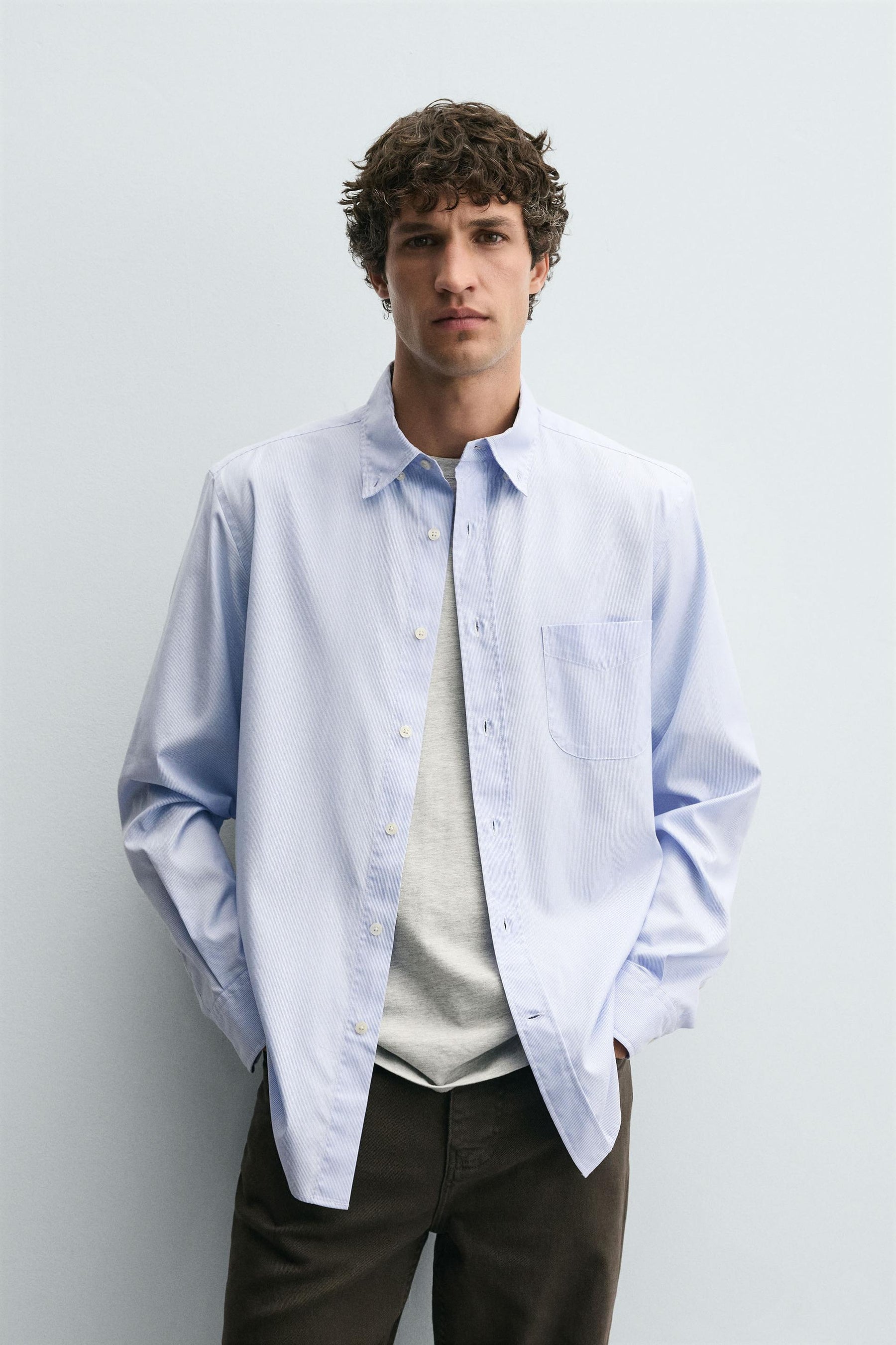 REGULAR FIT STRIPED SHIRT - Image 2