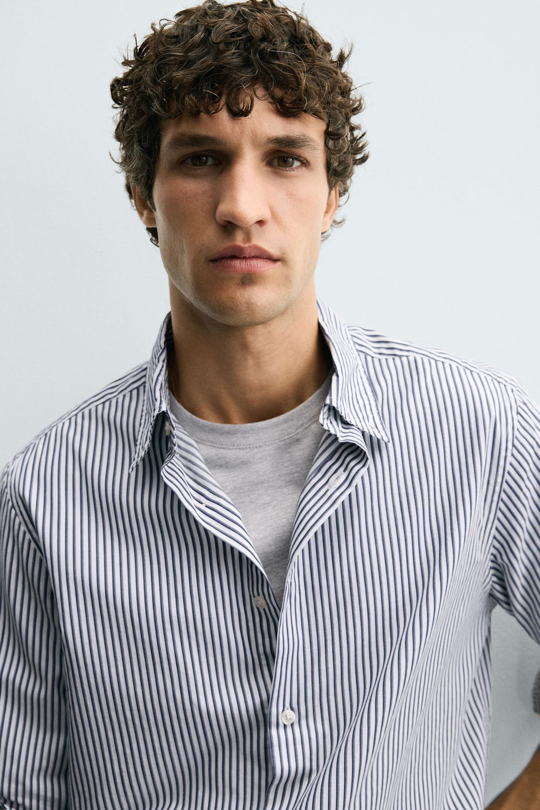 STRIPED REGULAR FIT SHIRT - Image 5