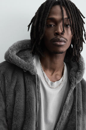 Reversible Faux Leather Bomber