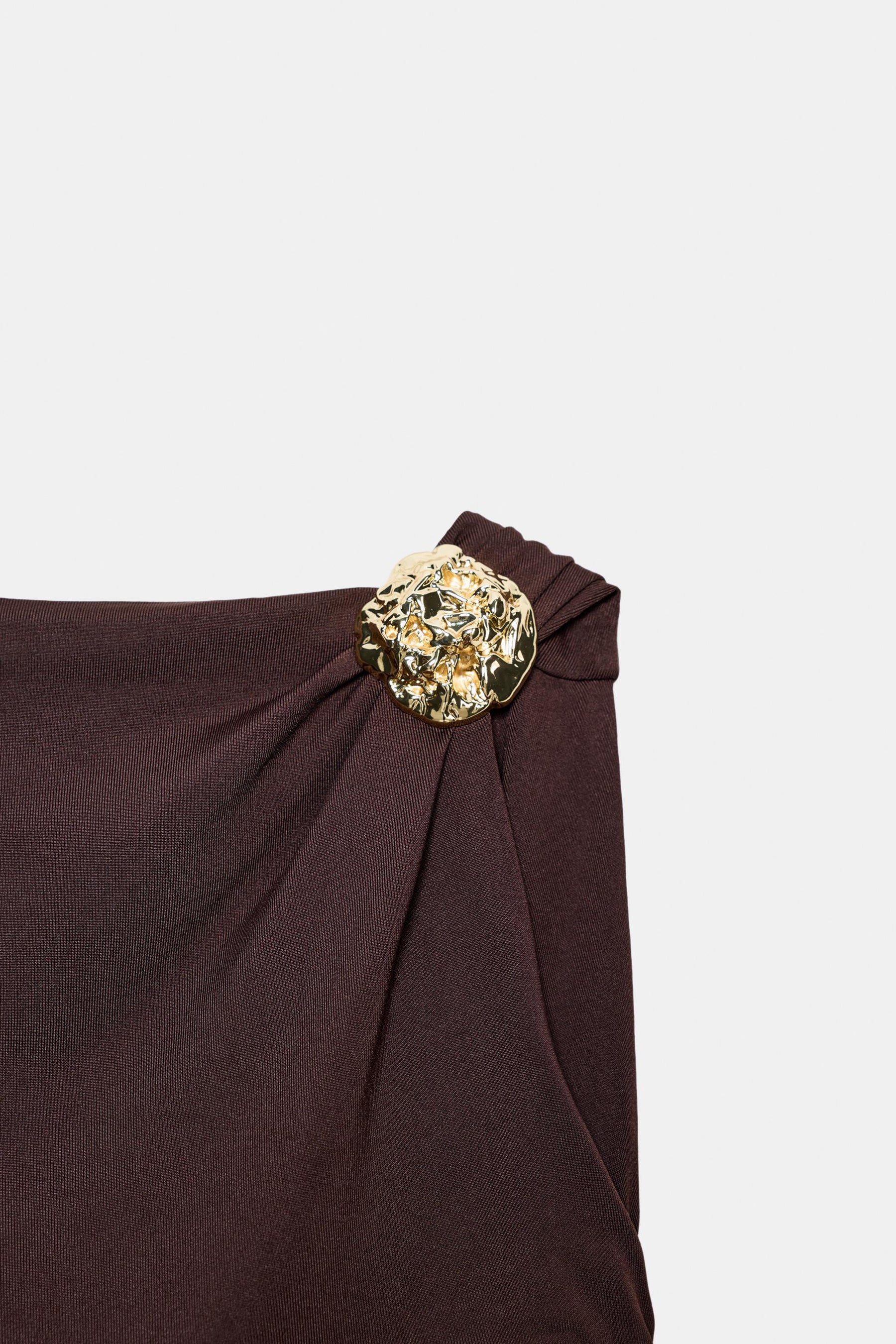 Metallic Detail Bodysuit