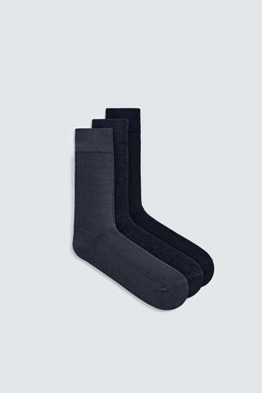 PACK OF 3 RIBBED SOCKS - Image 1