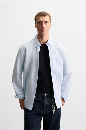 COTTON - LINEN SHIRT - Image 2