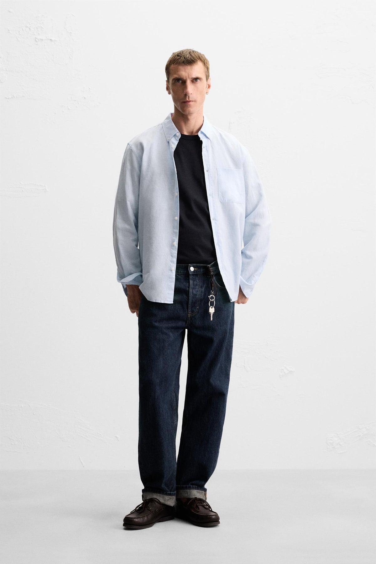 COTTON - LINEN SHIRT - Image 1