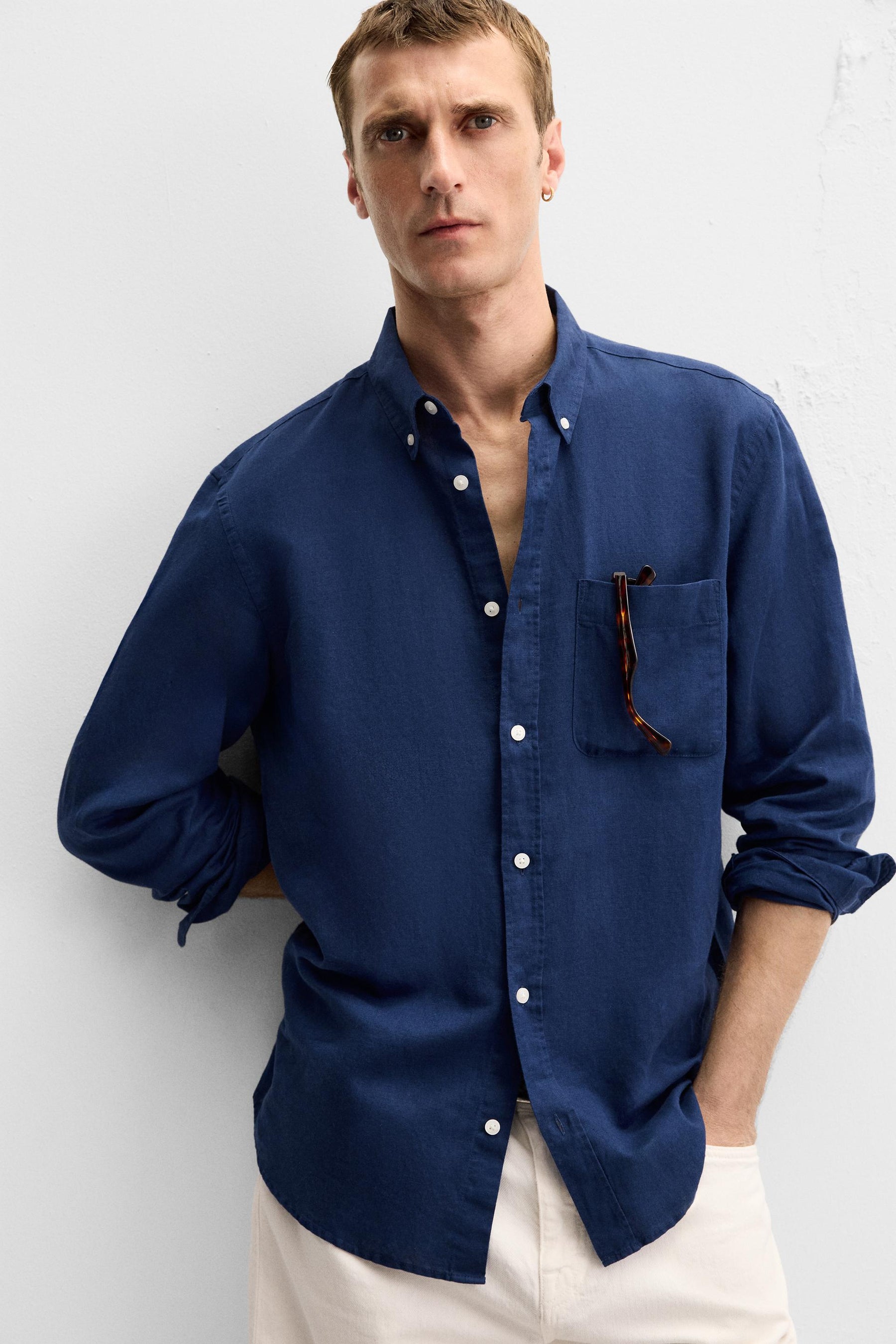 COTTON - LINEN SHIRT - Image 6