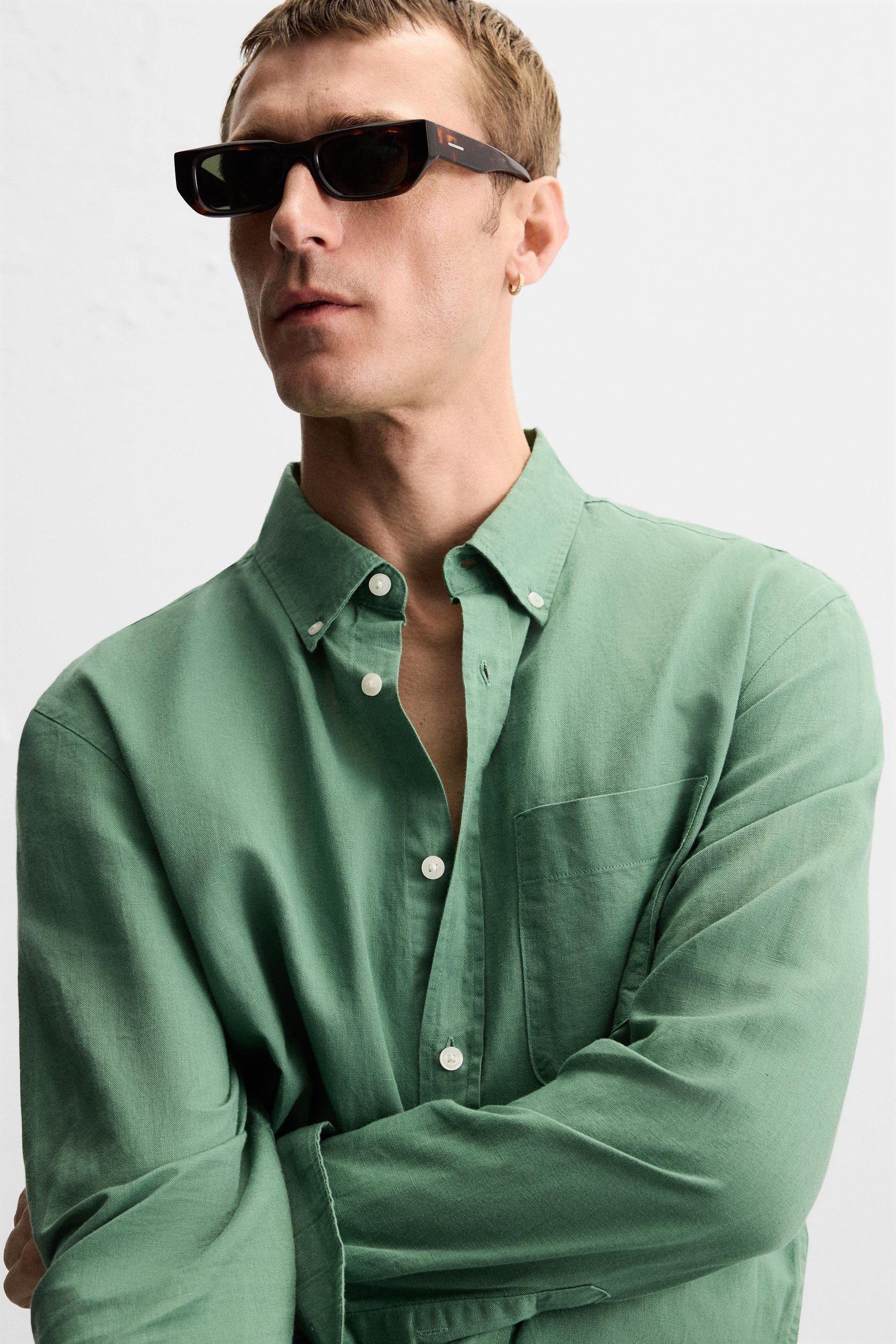 COTTON - LINEN SHIRT - Image 5