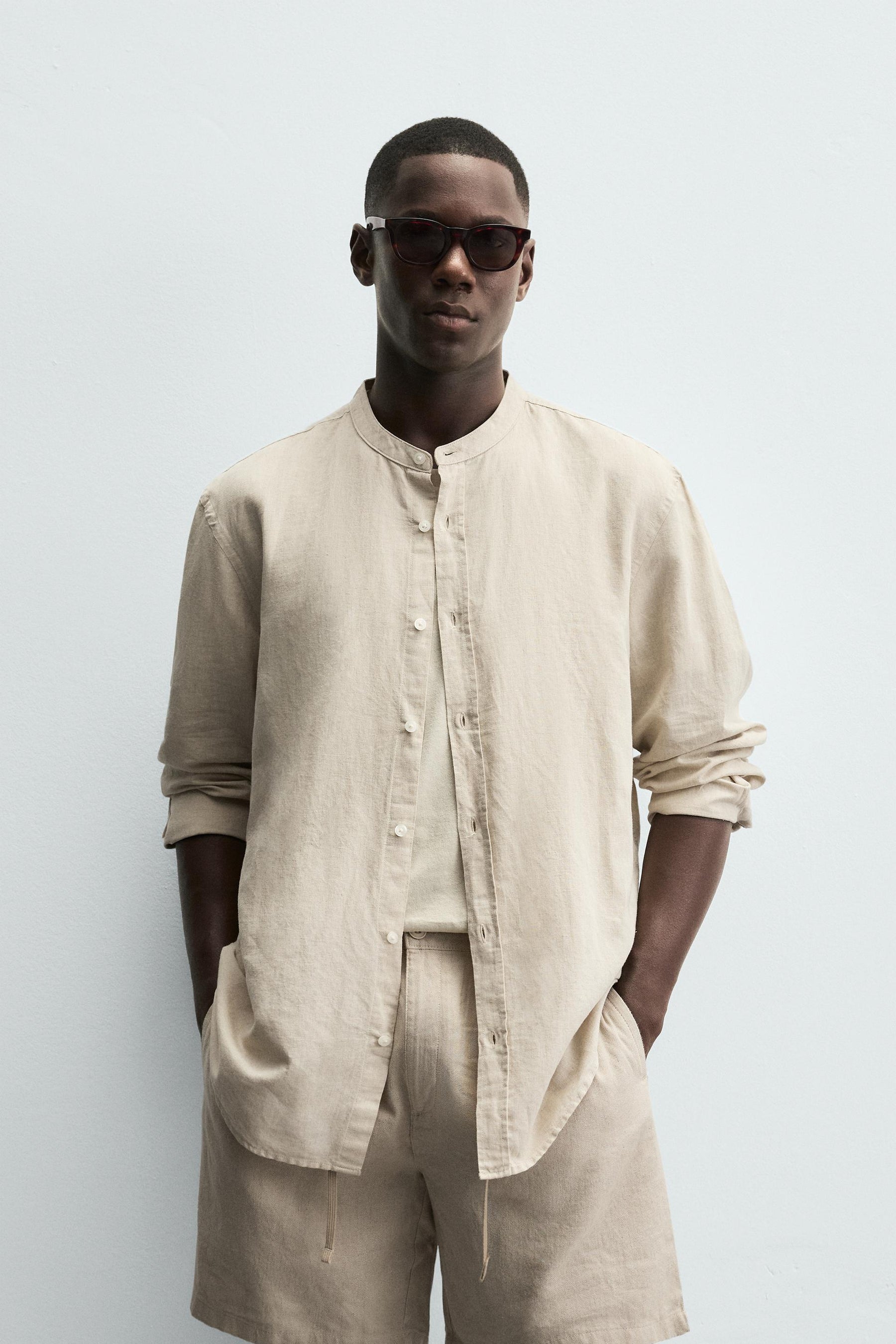 COTTON - LINEN SHIRT - Image 2