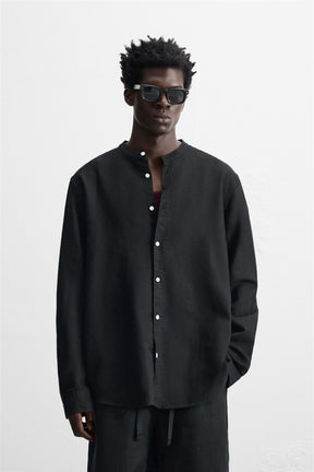 COTTON - LINEN SHIRT - Image 2