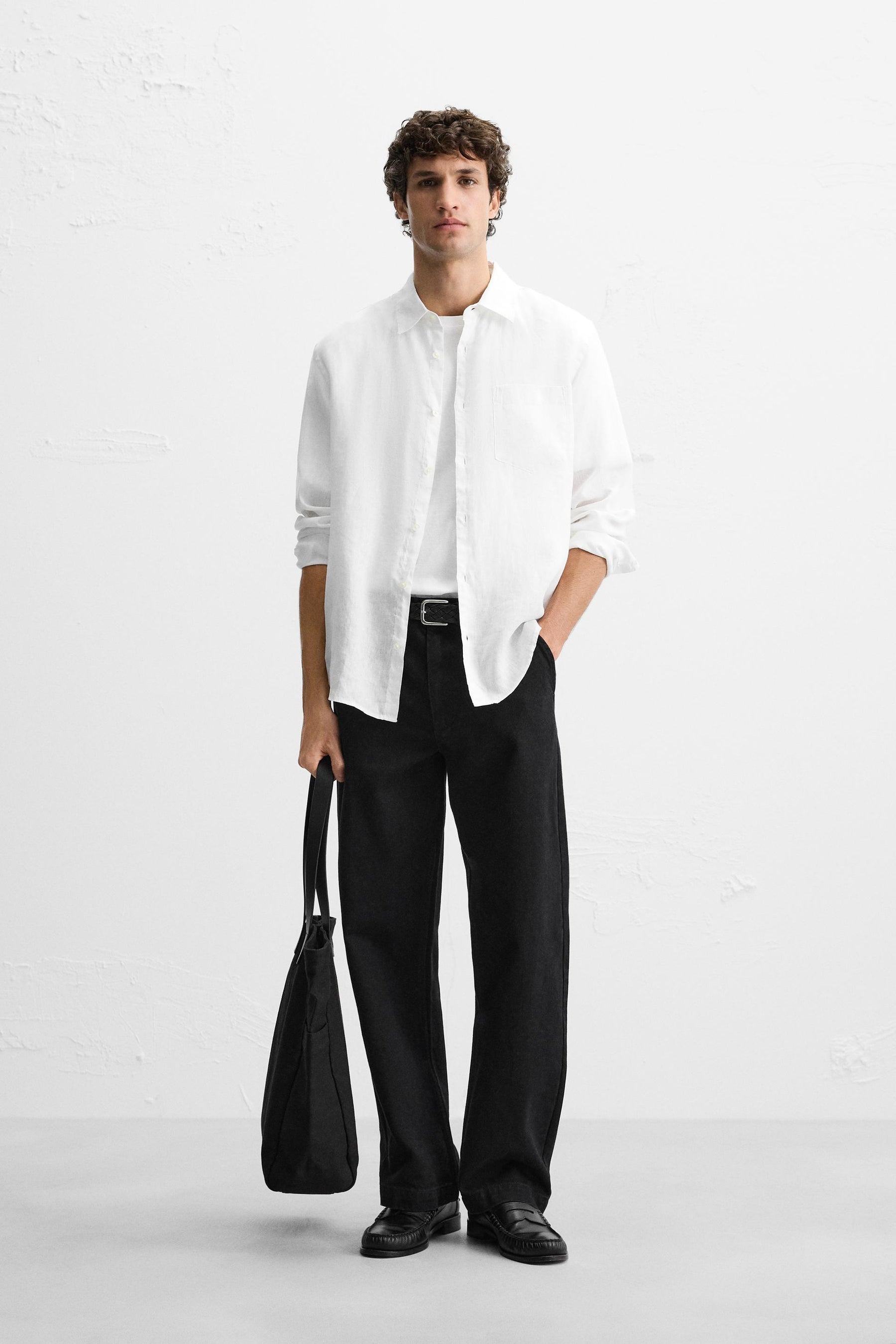 100% LINEN SHIRT - Image 1