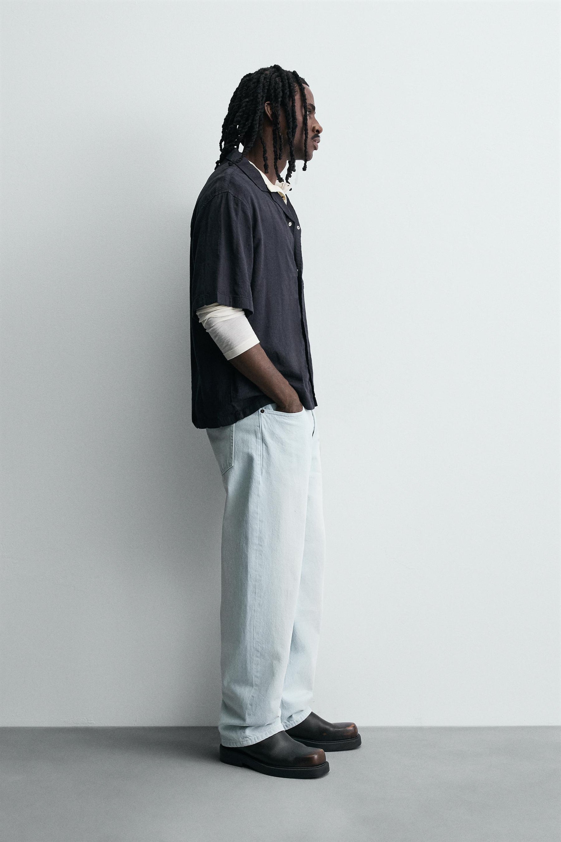 STRIPED JACQUARD SHIRT - Image 4