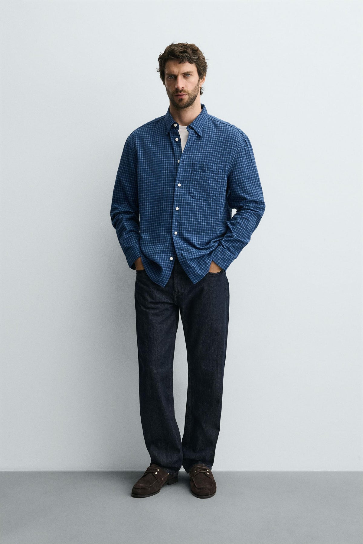 CHECKED FLANNEL SHIRT - Image 1