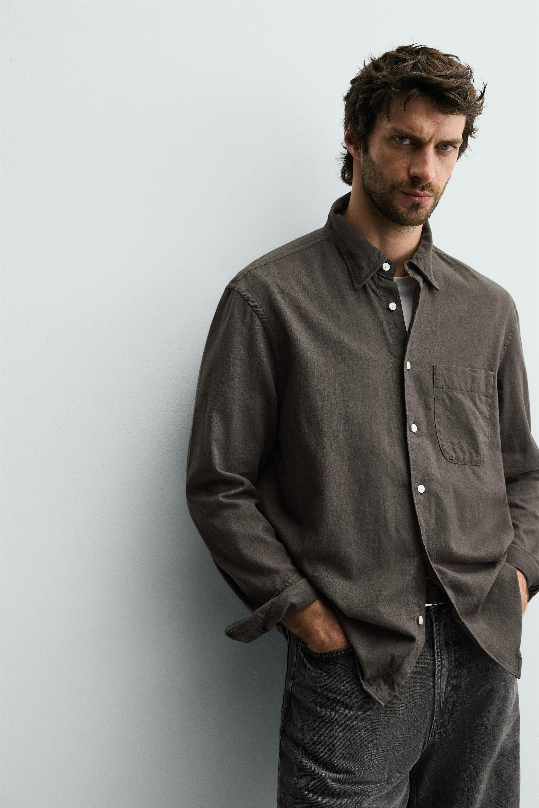FLANNEL-FINISH SHIRT - Image 5