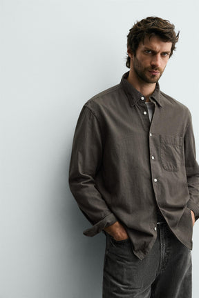 FLANNEL-FINISH SHIRT - Image 5