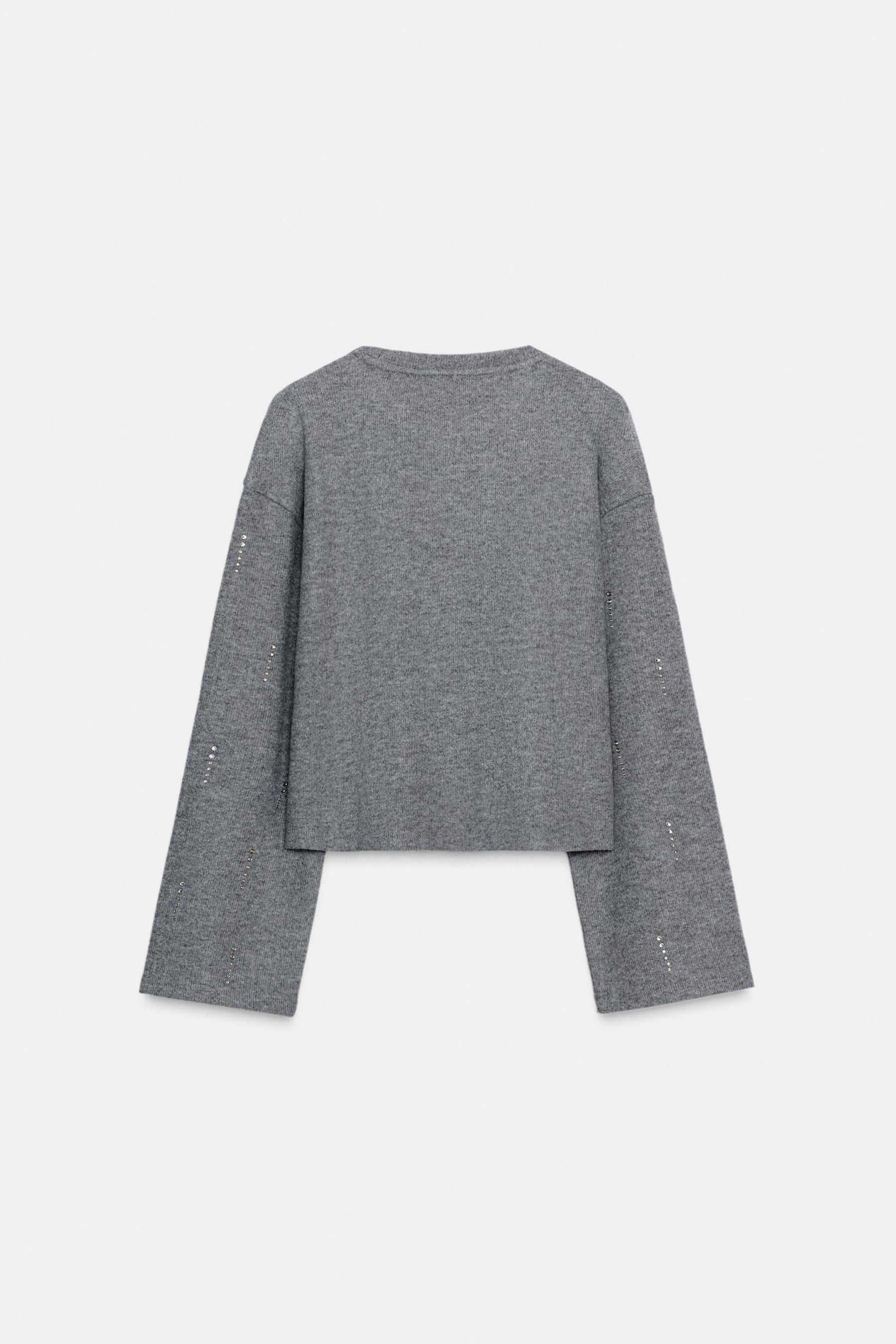 SPARKLY RIBBED JUMPER - Image 6