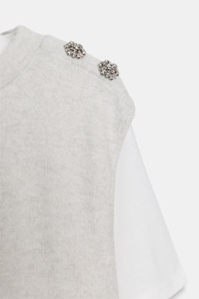 JEWEL DETAIL TOP
