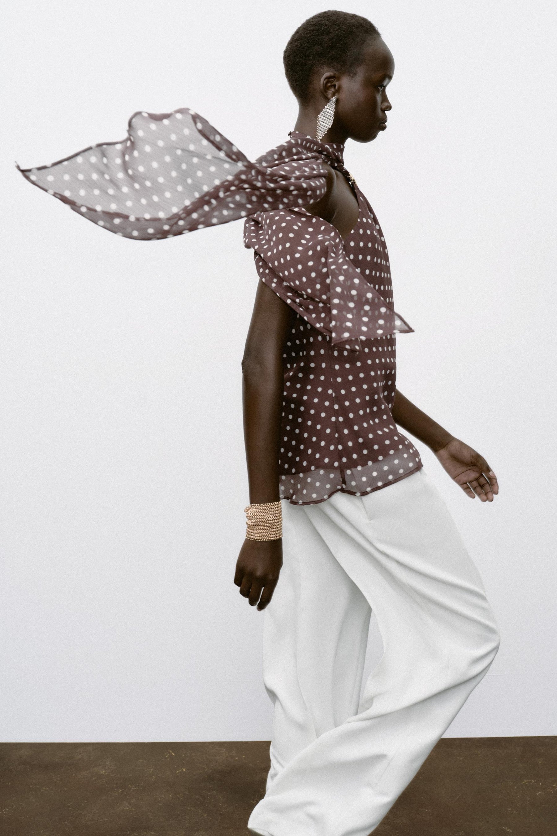 Polka Dot Halter Top