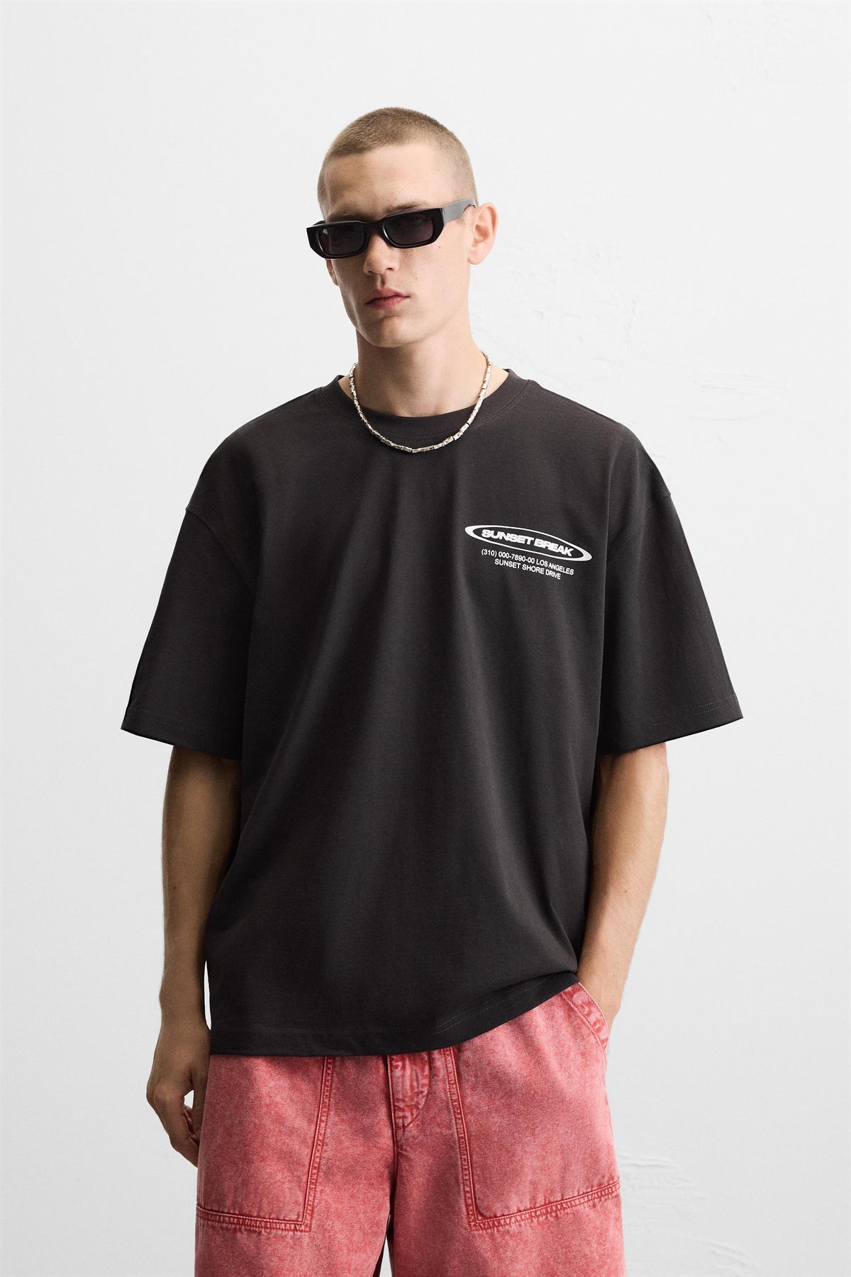 SLOGAN PRINT T-SHIRT - Image 2