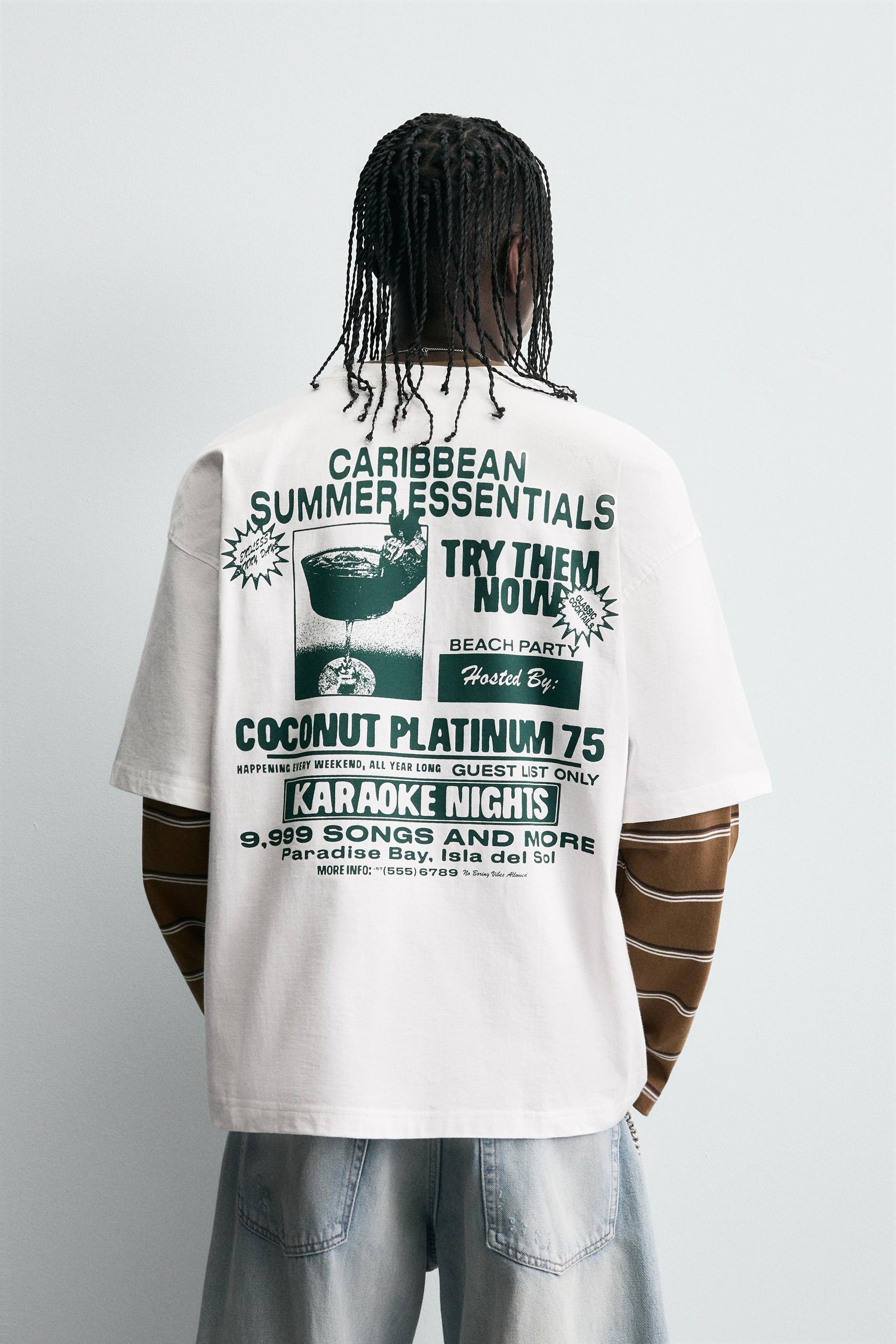 SLOGAN PRINT T-SHIRT - Image 3