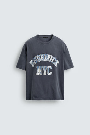 WASHED PRINT T-SHIRT - Image 7