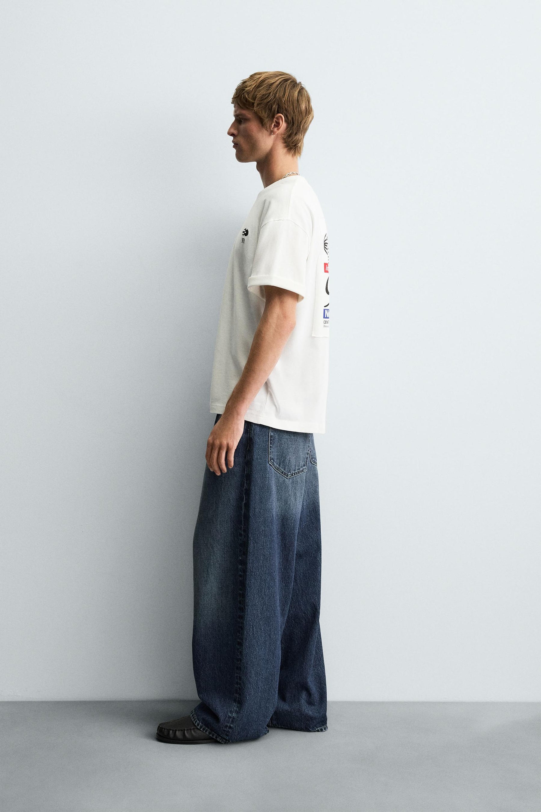 CONTRAST PATCH T-SHIRT - Image 4