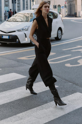 Culotte High-Waist Trousers